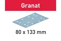 Foaie abraziva STF 80x133 P180 GR/10 Granat