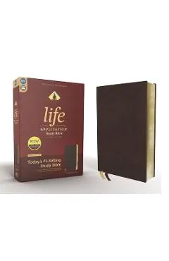 Niv, Life Application Study Bible, Third Edition, Bonded Leather, Burgundy, Red Letter Edition