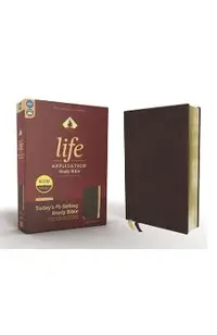 Niv, Life Application Study Bible, Third Edition, Bonded Leather, Burgundy, Red Letter Edition