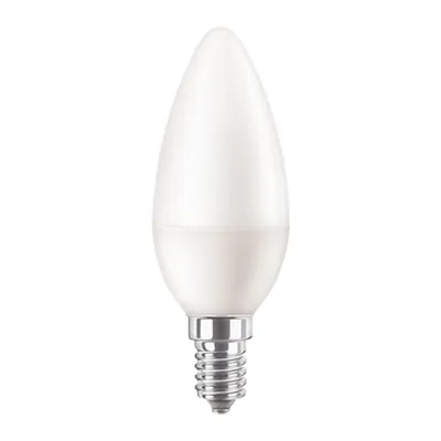 Bec LED lumânare B38 7-60W E14 827, Corepro Philips