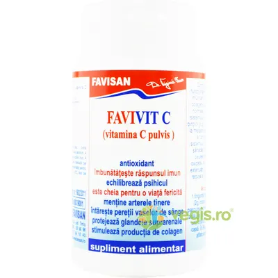 Favivit C Vitamina C Pulbere 80g