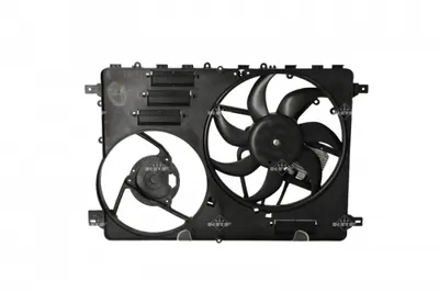 Ventilator radiator (cu carcasa) potrivit LAND ROVER DISCOVERY SPORT, RANGE ROVER EVOQUE 2.0 2.2D 06.11