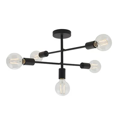 Plafoniera Studio 5lt semi flush