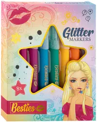 Carioci Moxy Besties - Strălucitor, 8 culori
