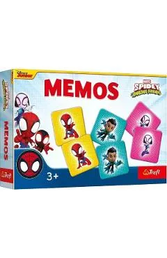 Joc de memorie: Marvel mini box Spider-Man si prietenii