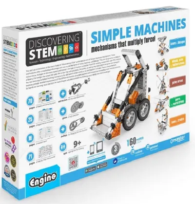 Engino Constructor STEM Descoperă - Mașini simple