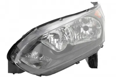 Far fata Stanga (H15 H7 PWY24W W5W, electric, cu motor, culoare insert: negru) potrivit FORD TOURNEO CONNECT V408 NADWOZIE WIELKO, TRANSIT CONNECT, TRANSIT CONNECT V408 MINIVAN 01.15