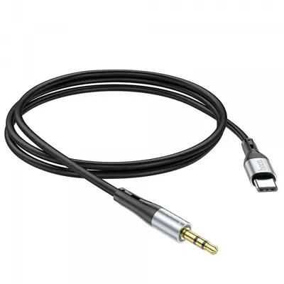 Cablu Audio USB-C - 3.5mm HOCO UPA22, 1m, Negru
