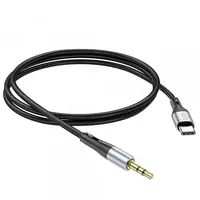 Cablu Audio USB-C - 3.5mm HOCO UPA22, 1m, Negru
