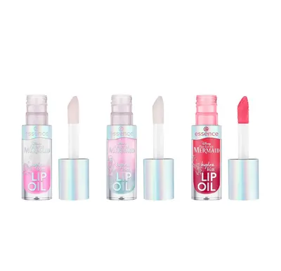 Essence Trio de uleiuri de buze hydra kiss Disney THE LITTLE MERMAID