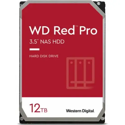 HDD Western Digital Red Pro 12TB SATA-III 7200RPM 512MB