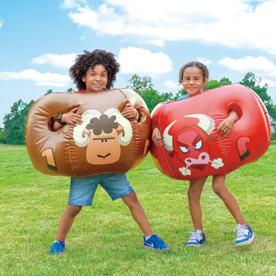 Joc Sumo cu 2 animale gonflabile Blow-up Bumper Balls