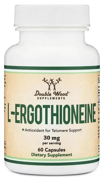 L-Ergothioneine, 30 mg, 60 capsule, Double Wood