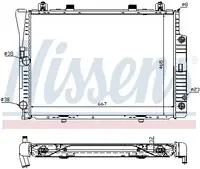 Radiator apa racire motor Mercedes Clasa S (W140) 2.8 3.2 intre 1991-1998