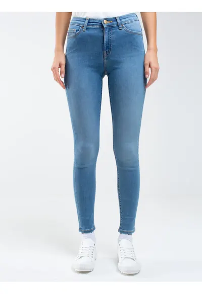 Blugi cu talie medie Adela 367