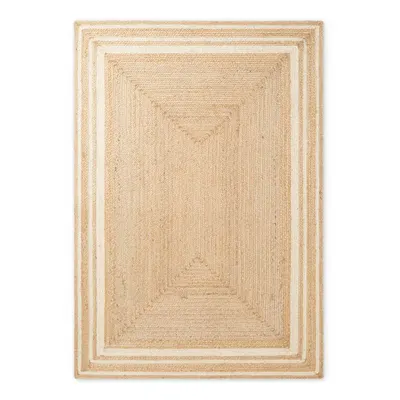 Covor crem/în culoare naturală reversibil/țesut manual din iută 80x150 cm Looma – Hanse Home