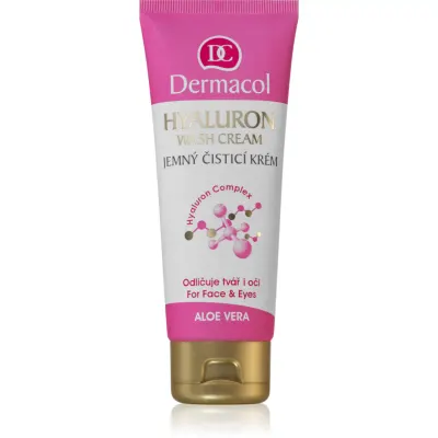 Dermacol Hyaluron crema demachianta delicata pentru față și ochi 100 ml