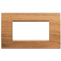 Placa ornament ,4 module, nuc, living light, BTICINO