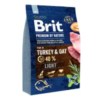Hrana uscata pentru caini Brit Premium, Light 3kg