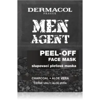 Dermacol Men Agent mască exfoliantă împotriva punctelor negre, cu cărbune activ pentru barbati