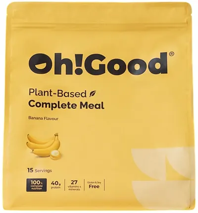 Complete Meal Shake proteic, banană, 1.5 kg, Oh!Good