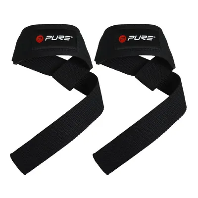 Set curele de ridicare Pure 2 Improve, Negru, 60x4 cm – Suport maxim pentru antrenamentele tale de forță