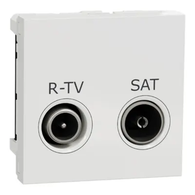 Noua Unica, Priza R-TV/SAT individuala 2m alb