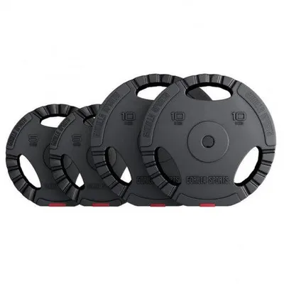 Set discuri din ciment cu prinderi 30 kg, 2 x 5 kg - 2 x 10 kg 30/31mm