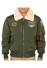 Geaca bomber matlasata cu buzunare multiple -