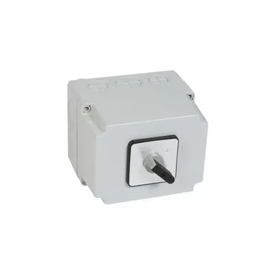 Intrerupator rotativ- changeover switch cuout off - PR 63 - 4P - 63 A - box 135x170 mm