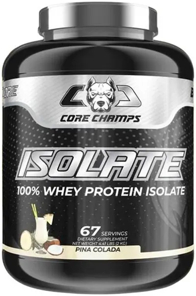 100% Whey Isolate, pina colada, 2000 g, Core Champs by Kai Greene