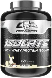 100% Whey Isolate, pina colada, 2000 g, Core Champs by Kai Greene