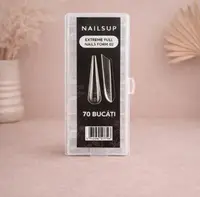 Tipsuri Reutilizabile NAILSUP Extreme Full Nails Form 02, 70 buc