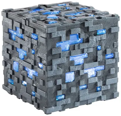 Replica The Noble Collection Games: Minecraft - Illuminating Diamond Ore