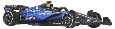 Mașinuță metalică Hot Wheels Premium - Atlassian Williams Racing F1 Team, #55, 1:64