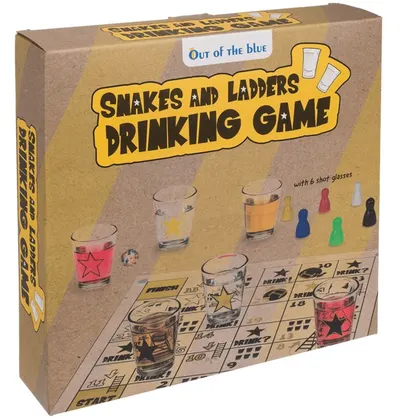 Joc de societate Snakes and Ledders Drinking Game - party