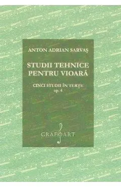 Studii tehnice pentru vioara. Cinci studii in terte Opus 4