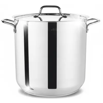 Oala din Inox cu Capac, 30 cm, 20.50 l, Grunberg
