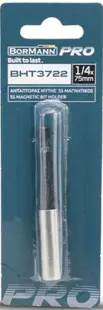 Suport magnetic pentru biți Bormann – Pro BHT3722, 1/4", 75 mm