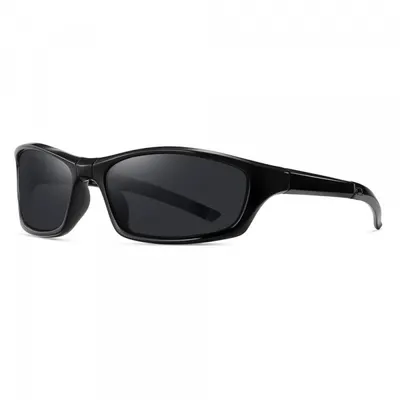 Ochelari De Ciclism Unisex Techsuit 24101, Polarizati, Negri