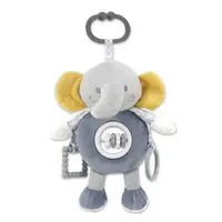 Jucarie de plus pentru carucior Lorelli Natural Elefant Gri