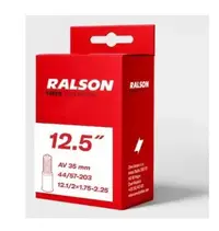 Camera roata bicicleta Ralson 12x1.75-2.25 valva Schrader AV40 mm, butil