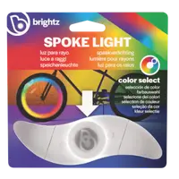 Lumina LED colorata clip-on RBG pentru spite, SpokeBrightz