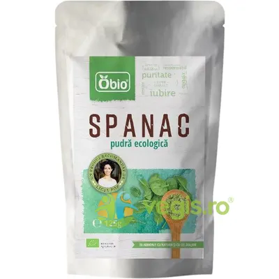 Pudra de Spanac Ecologica/Bio 125g
