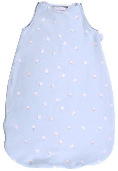Sac de dormit de vară cu ranfors Lorelli - Tren, 0.5 Tog, 95 cm, albastru