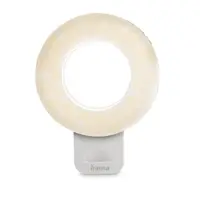 Lampă LED ring Hama – ToGo, 3 moduri, albă