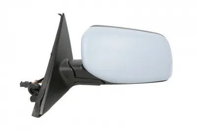 Oglinda stanga electrica asferica, incalzita, albastru, pliere electrica BMW Seria 5 E60, E61 intre 2003-2010