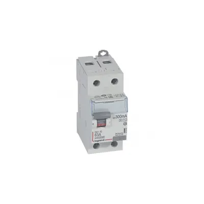 Intrerupator diferential RCD DX³-ID - 2P 230 V~ - 63 A - 100 mA selective - tip AC