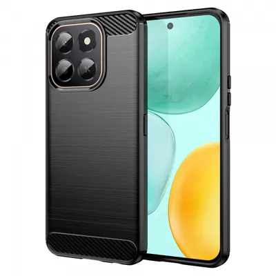 Husa pentru Honor X6c, Techsuit, Carbon, Neagra