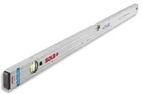 Nivela cu bula (Boloboc magnetic) cu profil tubular pentru instalatii, 100cm MRMI 100 - Sola-01491301